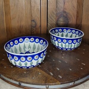 Polish Pottery Bowls